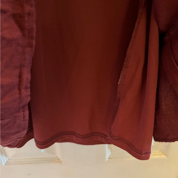 Altar’d State Flared Bell Sleeve Fully Lined Red Mini Dress• Medium - Picture 6 of 7